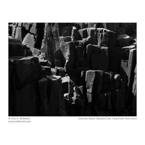 Columnar Basalt, Beautiful Cove, Long Island, Nova Scotia
